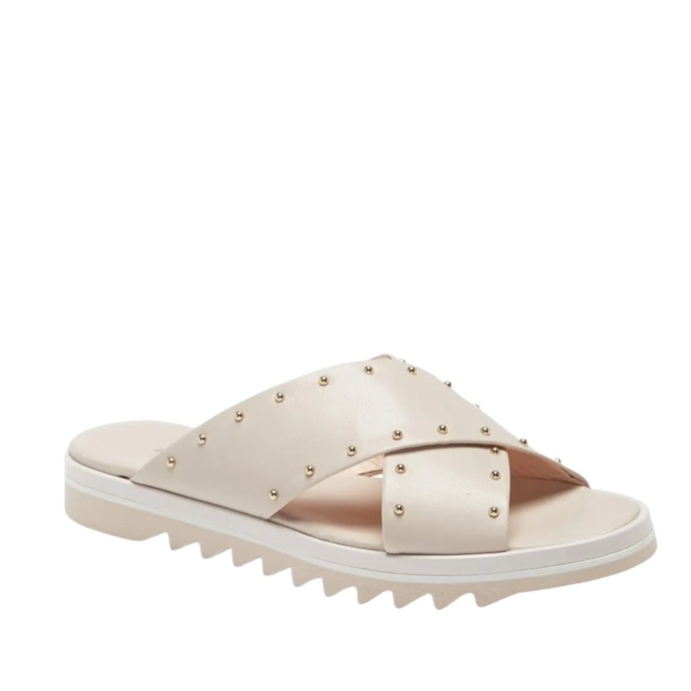 NWOB AGL Shun Slide Sandal in Hidrangen - Sz 38 (US Sz 8)